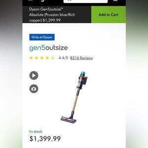 Dyson’s Gen5Outsize